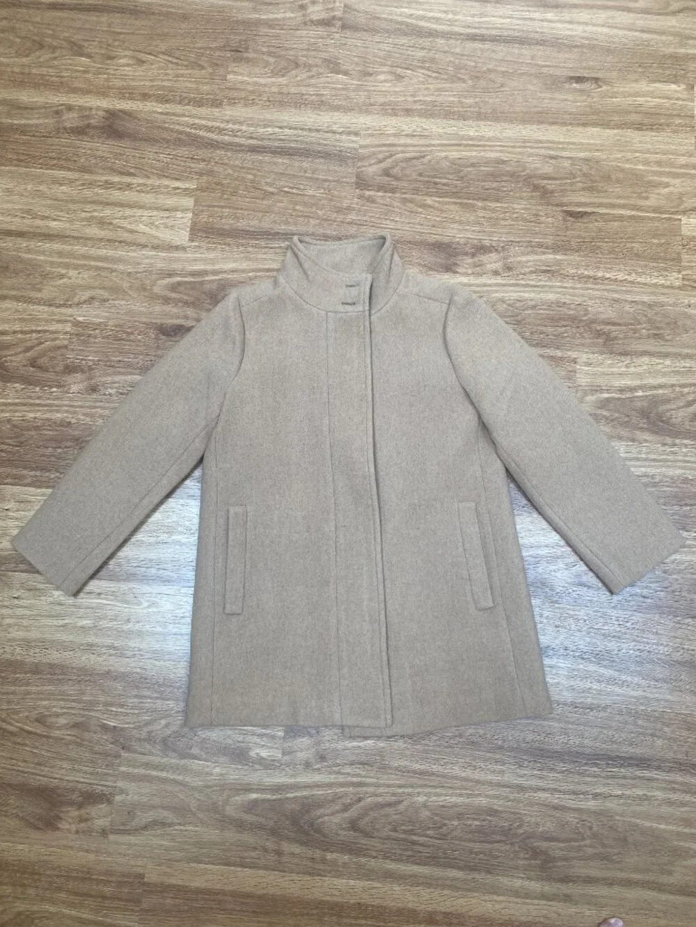 J. Crew City Coat Camel Size 12P